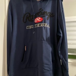 Rawlings baseball hoodie size 2xl. Lightly worn great condition